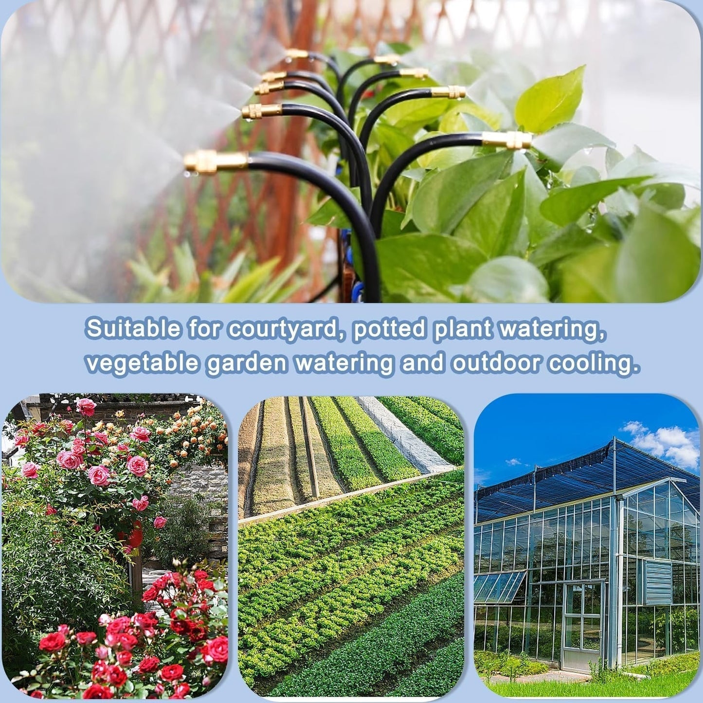 360° Curved Garden Automatic Irrigation System