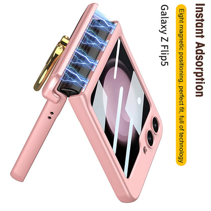 Magnetic All-included Shockproof Phone Cover For Galaxy Z Flip 7/6/5/4/3