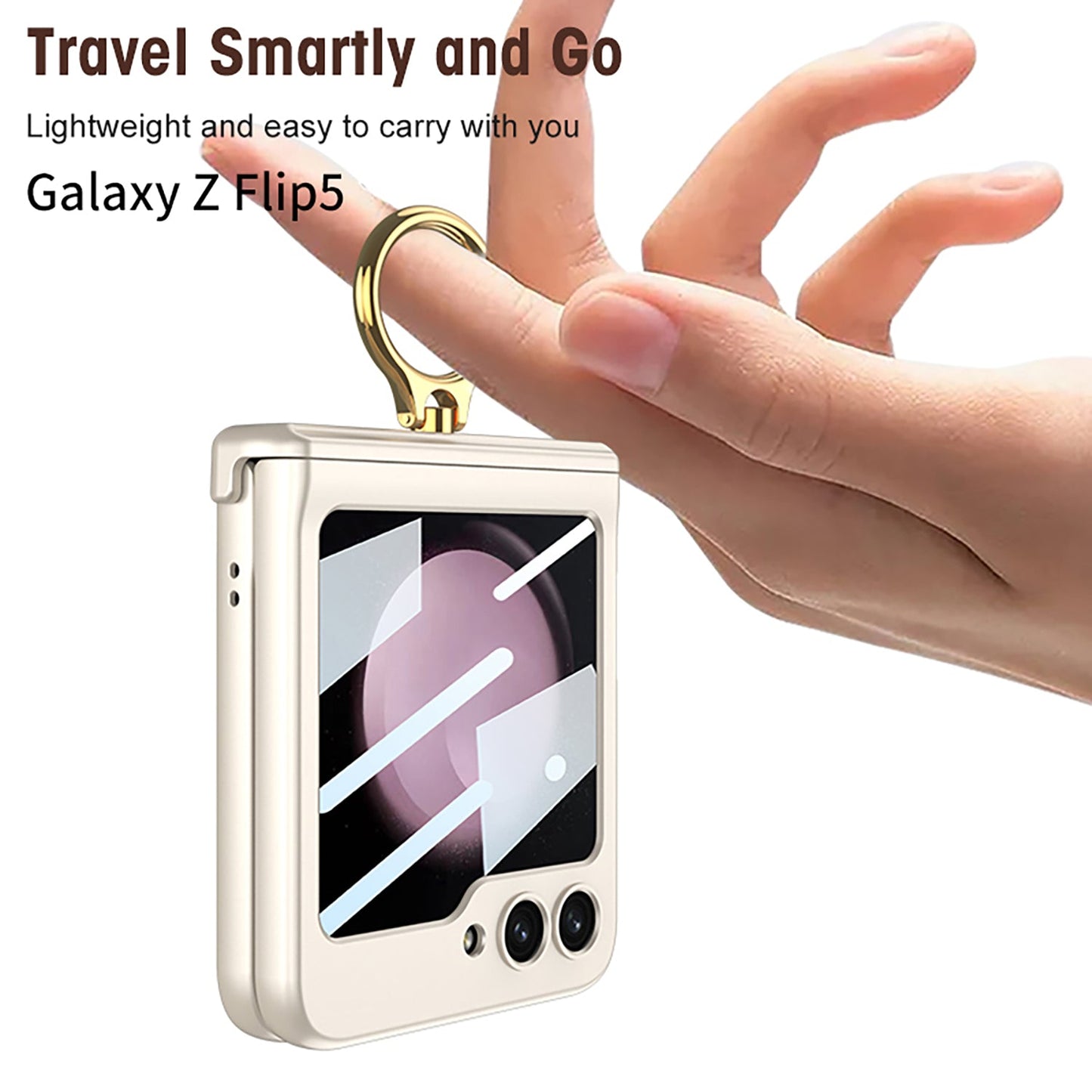 Magnetic All-included Shockproof Phone Cover For Galaxy Z Flip 7/6/5/4/3