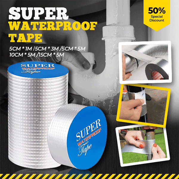 🎁Limited time 60% OFF⏳Strong Self-adhesive Aluminum Foil Waterproof Butyl Tape