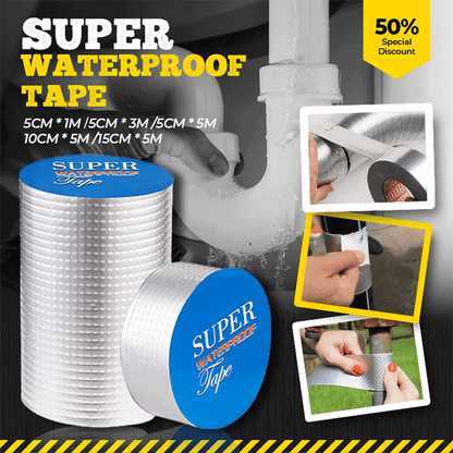 🎁Limited time 60% OFF⏳Strong Self-adhesive Aluminum Foil Waterproof Butyl Tape