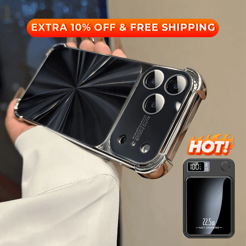 Quad-corner Drop-proof CD-texture Case for iPhone.