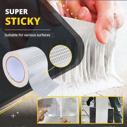 🎁Limited time 60% OFF⏳Strong Self-adhesive Aluminum Foil Waterproof Butyl Tape