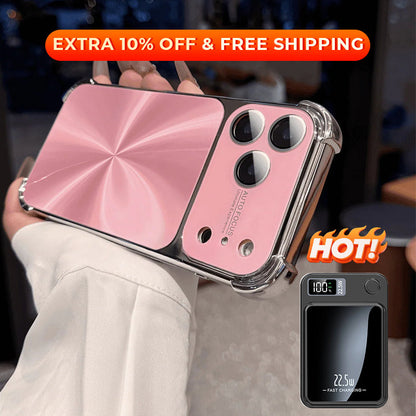 Quad-corner Drop-proof CD-texture Case for iPhone.