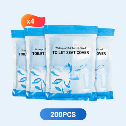 🎁2025 Hot Sale🎁- 50% OFF💥 Disposable Plastic Toilet Seat Cover - No Worry Of Public Toilet Anymore👋