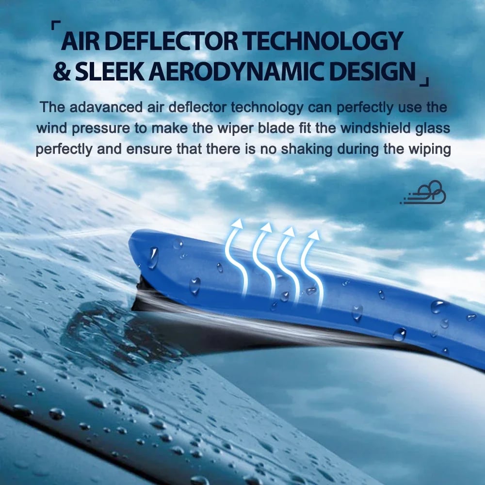 🔥Hot Selling Products of 2025🔥Colourful Silent Windshield Wipers - Easy to install quick-release clip, Durable and Wear-resistant Stylish Design for Clear, Quiet Drives!