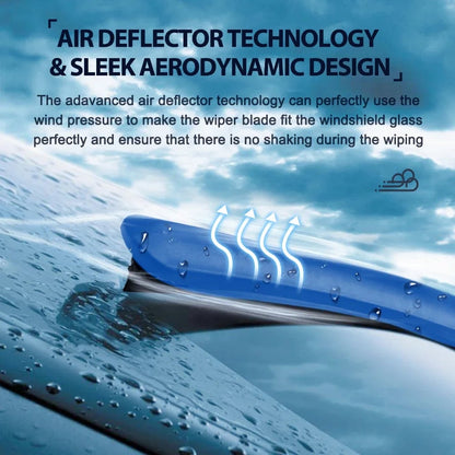 🔥Hot Selling Products of 2025🔥Colourful Silent Windshield Wipers - Easy to install quick-release clip, Durable and Wear-resistant Stylish Design for Clear, Quiet Drives!