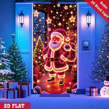 ⏰Christmas Limited Sale 49% OFF!!🎄Christmas Door Cover For Instant Holiday Decor
