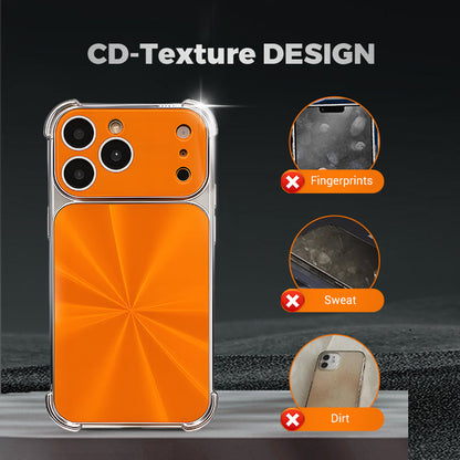 Quad-corner Drop-proof CD-texture Case for iPhone.