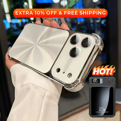 Quad-corner Drop-proof CD-texture Case for iPhone.