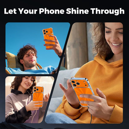 Quad-corner Drop-proof CD-texture Case for iPhone.