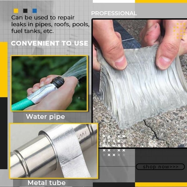 🎁Limited time 60% OFF⏳Strong Self-adhesive Aluminum Foil Waterproof Butyl Tape