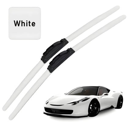 🔥Hot Selling Products of 2025🔥Colourful Silent Windshield Wipers - Easy to install quick-release clip, Durable and Wear-resistant Stylish Design for Clear, Quiet Drives!