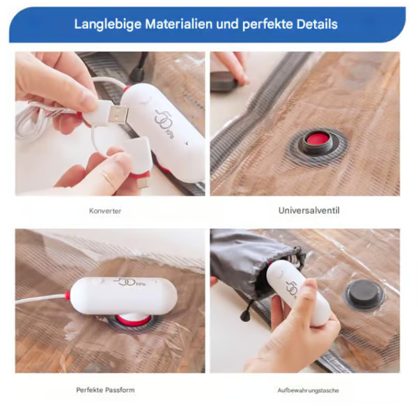 ⏰2025 News 80% discount Limited time🔥USB Electric Vacuum Compression Bag - Save space and travel light!