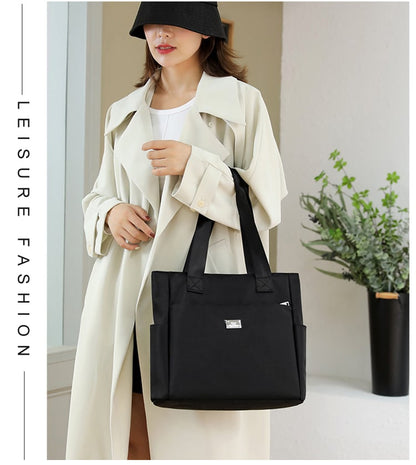 ⏰Hot Sale-50% OFF🔥2023 Large Capacity Waterproof Multi Pocket Nylon Shoulder Bag👜