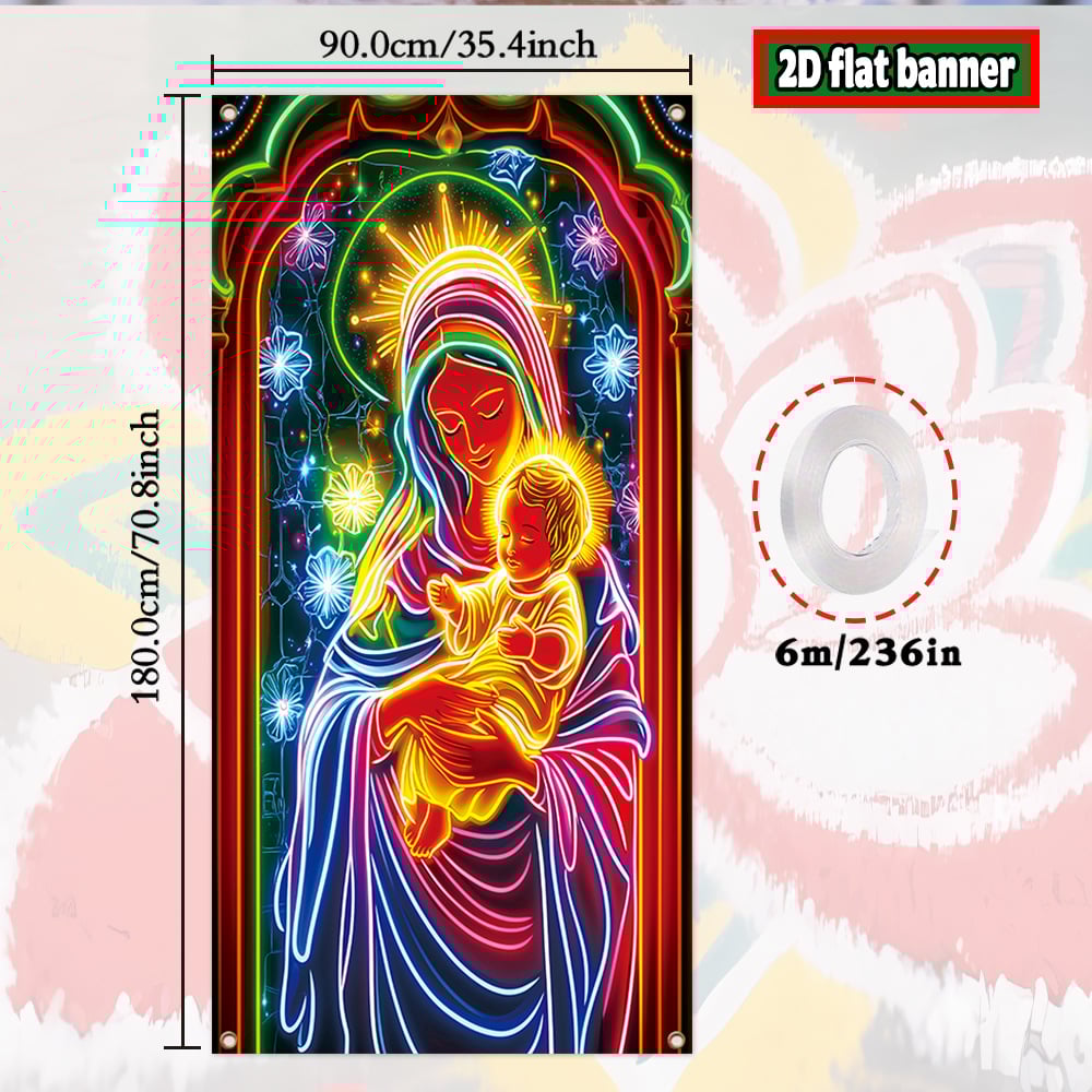 ⏰Christmas Limited Sale 49% OFF!!🎄Christmas Door Cover For Instant Holiday Decor