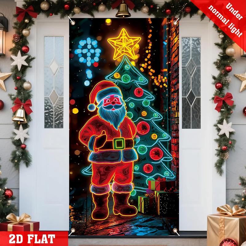 ⏰Christmas Limited Sale 49% OFF!!🎄Christmas Door Cover For Instant Holiday Decor