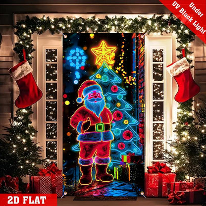 ⏰Christmas Limited Sale 49% OFF!!🎄Christmas Door Cover For Instant Holiday Decor