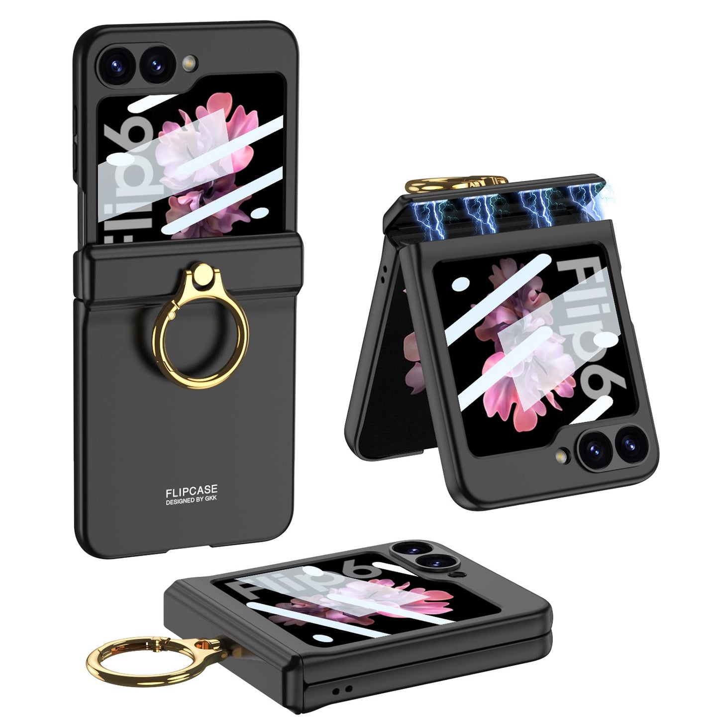 Magnetic All-included Shockproof Phone Cover For Galaxy Z Flip 7/6/5/4/3