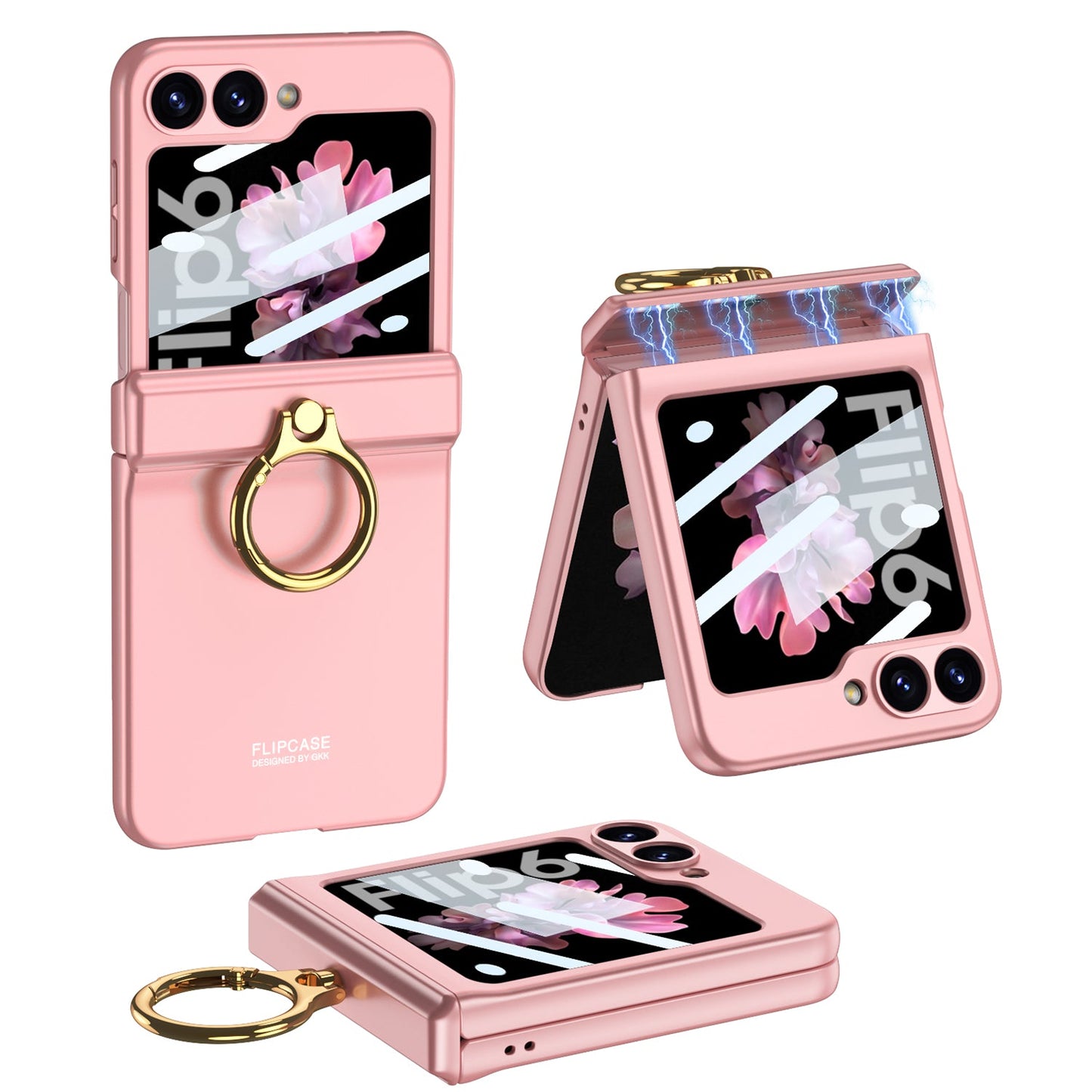 Magnetic All-included Shockproof Phone Cover For Galaxy Z Flip 7/6/5/4/3