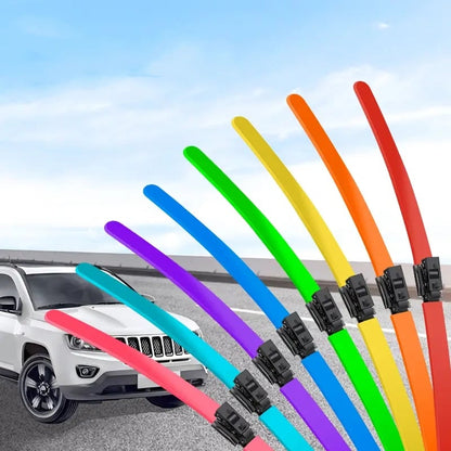 🔥Hot Selling Products of 2025🔥Colourful Silent Windshield Wipers - Easy to install quick-release clip, Durable and Wear-resistant Stylish Design for Clear, Quiet Drives!