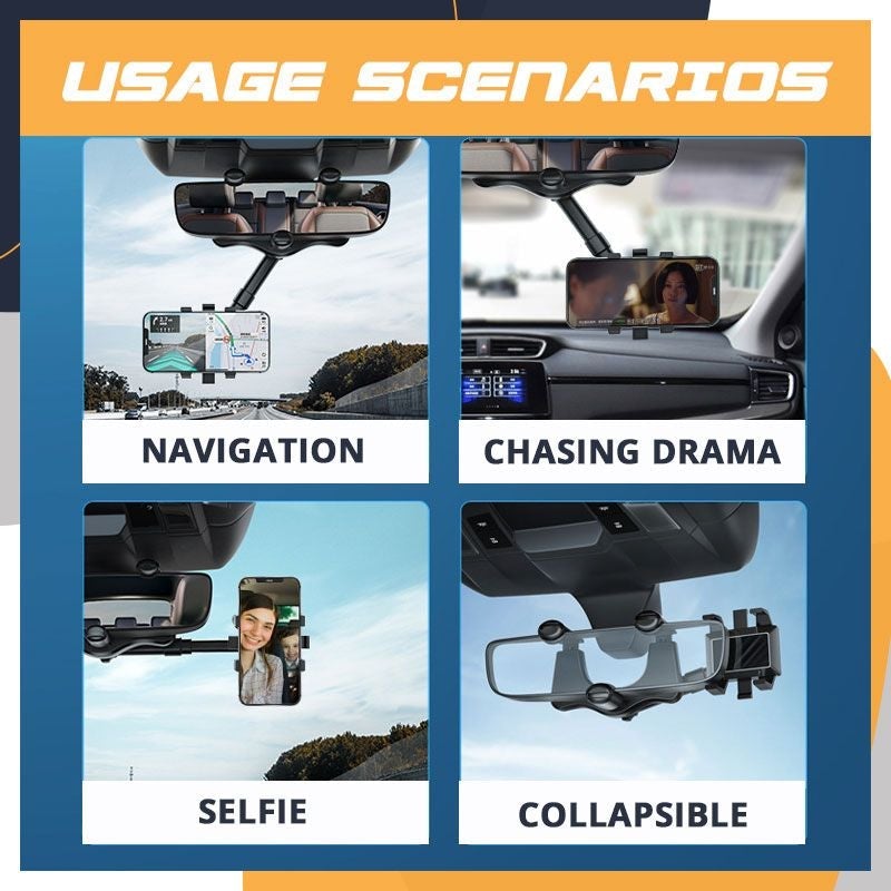 🔥New Year Sale🔥Rotatable and Retractable Car Phone Holder