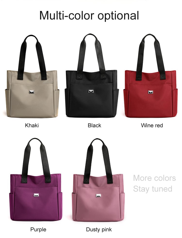 ⏰Hot Sale-50% OFF🔥2023 Large Capacity Waterproof Multi Pocket Nylon Shoulder Bag👜