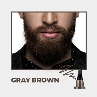 4-Prong Microblading Pen – Natural Hair-Like Brow, Beard & Hairline Filler