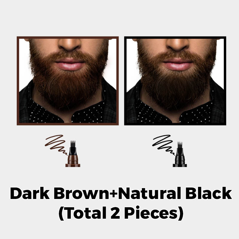 4-Prong Microblading Pen – Natural Hair-Like Brow, Beard & Hairline Filler