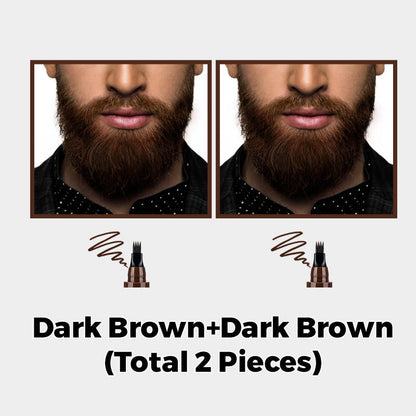 4-Prong Microblading Pen – Natural Hair-Like Brow, Beard & Hairline Filler