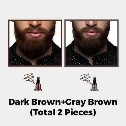 4-Prong Microblading Pen – Natural Hair-Like Brow, Beard & Hairline Filler