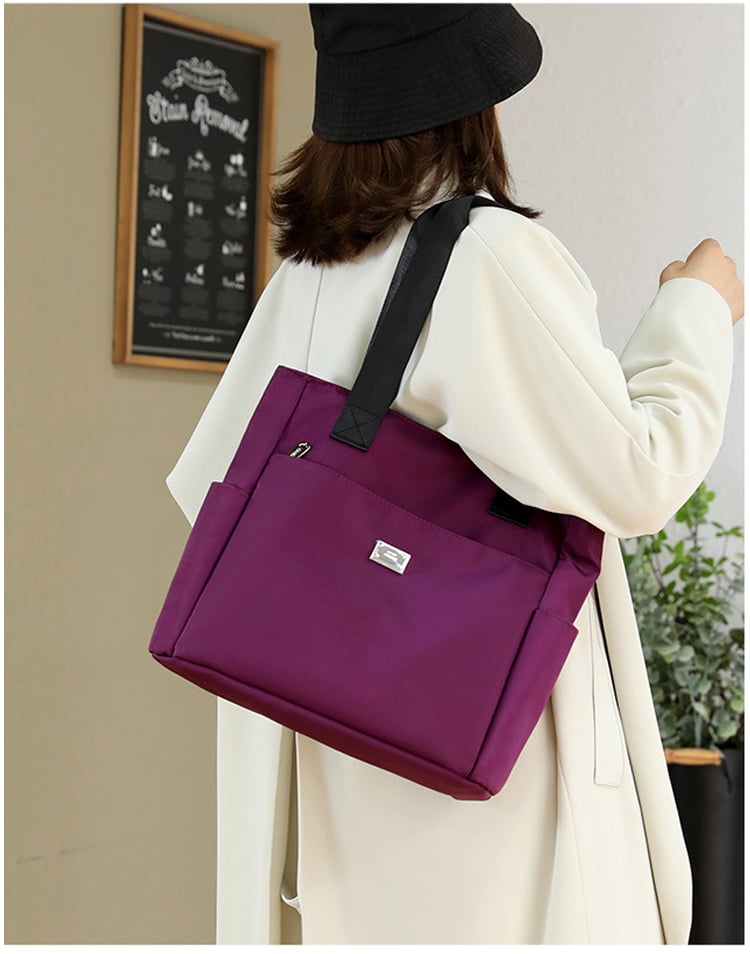 ⏰Hot Sale-50% OFF🔥2023 Large Capacity Waterproof Multi Pocket Nylon Shoulder Bag👜