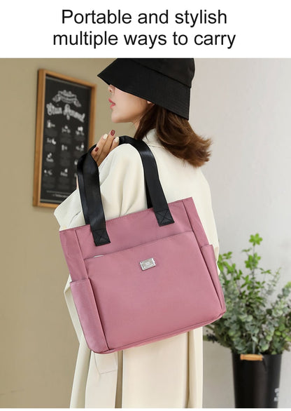 ⏰Hot Sale-50% OFF🔥2023 Large Capacity Waterproof Multi Pocket Nylon Shoulder Bag👜