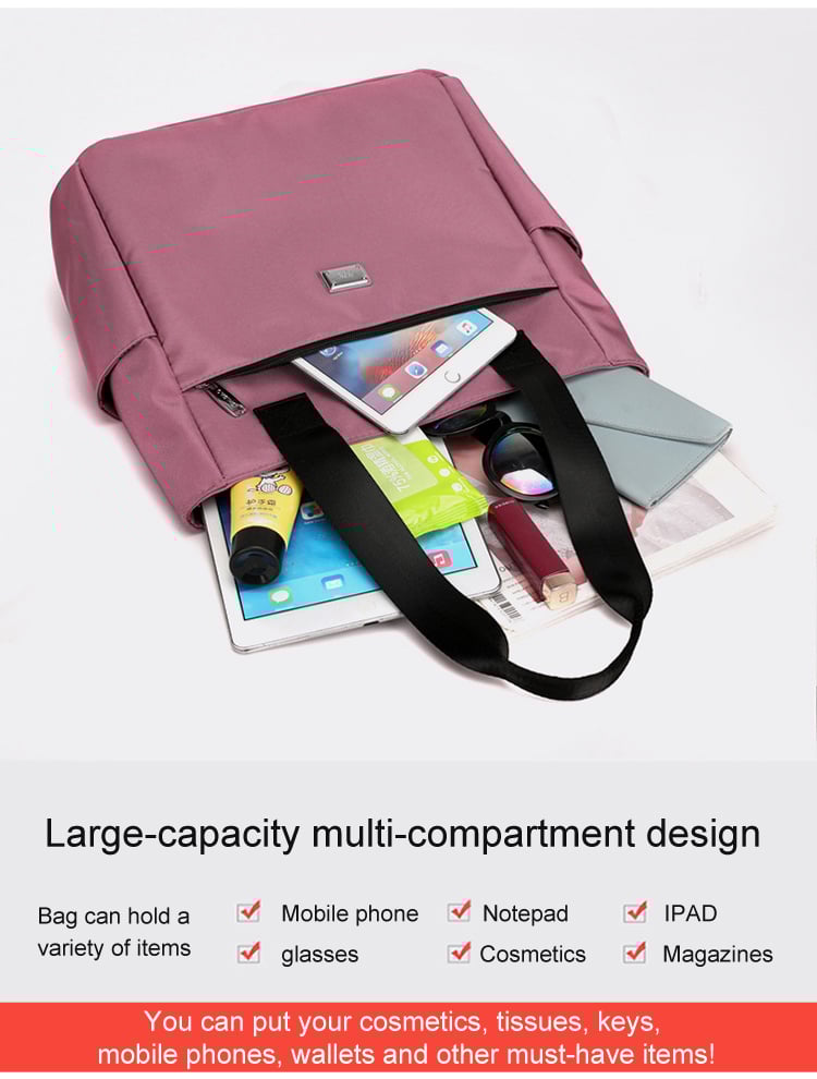 ⏰Hot Sale-50% OFF🔥2023 Large Capacity Waterproof Multi Pocket Nylon Shoulder Bag👜