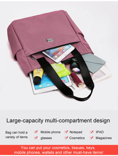 ⏰Hot Sale-50% OFF🔥2023 Large Capacity Waterproof Multi Pocket Nylon Shoulder Bag👜