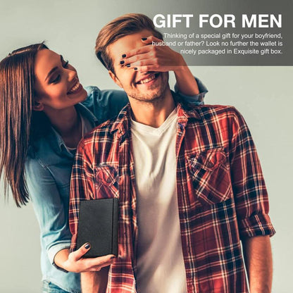 🔥Mens Slim Wallet RFID Blocking🔥