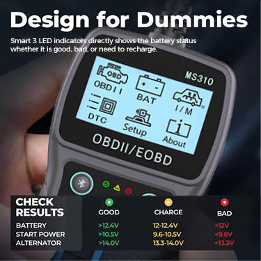 BT100 Car Battery Tester 12V Load Tester