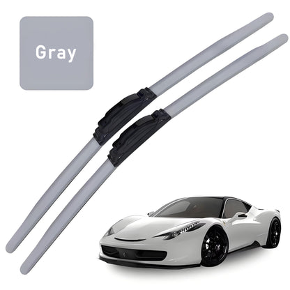 🔥Hot Selling Products of 2025🔥Colourful Silent Windshield Wipers - Easy to install quick-release clip, Durable and Wear-resistant Stylish Design for Clear, Quiet Drives!