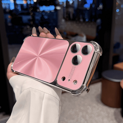 Quad-corner Drop-proof CD-texture Case for iPhone.