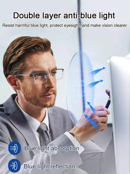🔥Hot Sale🔥✨Ultra Light Anti Blue Presbyopic Glasses