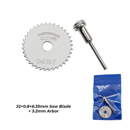 Multipurpose Mini Saw Blade with Arbor
