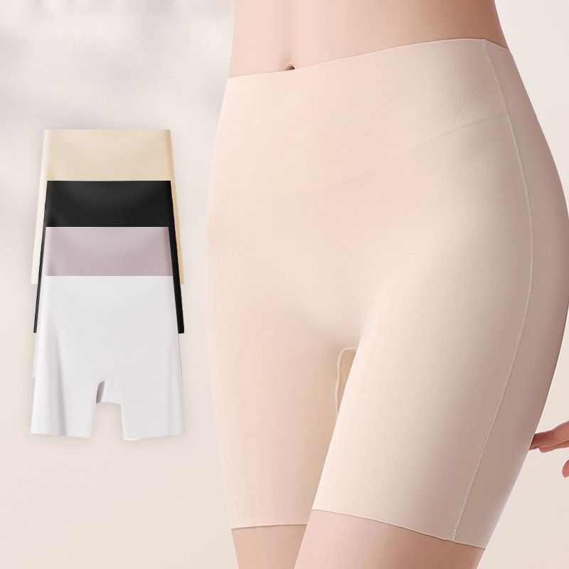 🔥New Hot Selling❤️‍🔥 Women High-waist Ice Silk Underwear with Tummy-control Hip-lifting