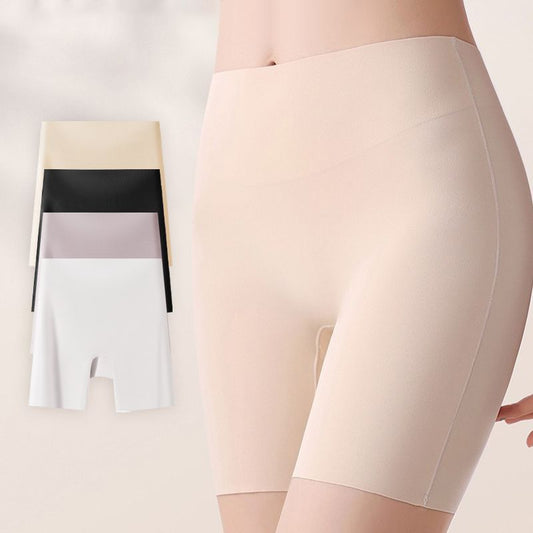 🔥New Hot Selling❤️‍🔥 Women High-waist Ice Silk Underwear with Tummy-control Hip-lifting