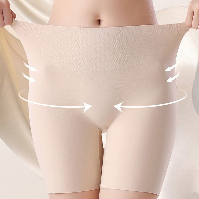 🔥New Hot Selling❤️‍🔥 Women High-waist Ice Silk Underwear with Tummy-control Hip-lifting