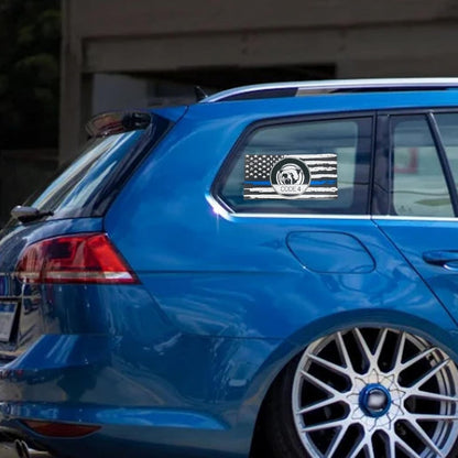 💥Buy 1 Get 1 Free💥5PCS Thin Blue Line Sticker-Code 4