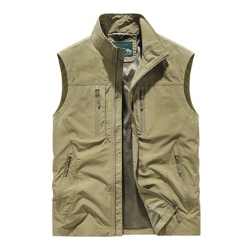 ⏰Limited Time Sale 50% OFF🔥🧥Men's Oversized Sleeveless Vest Jacket With Pockets