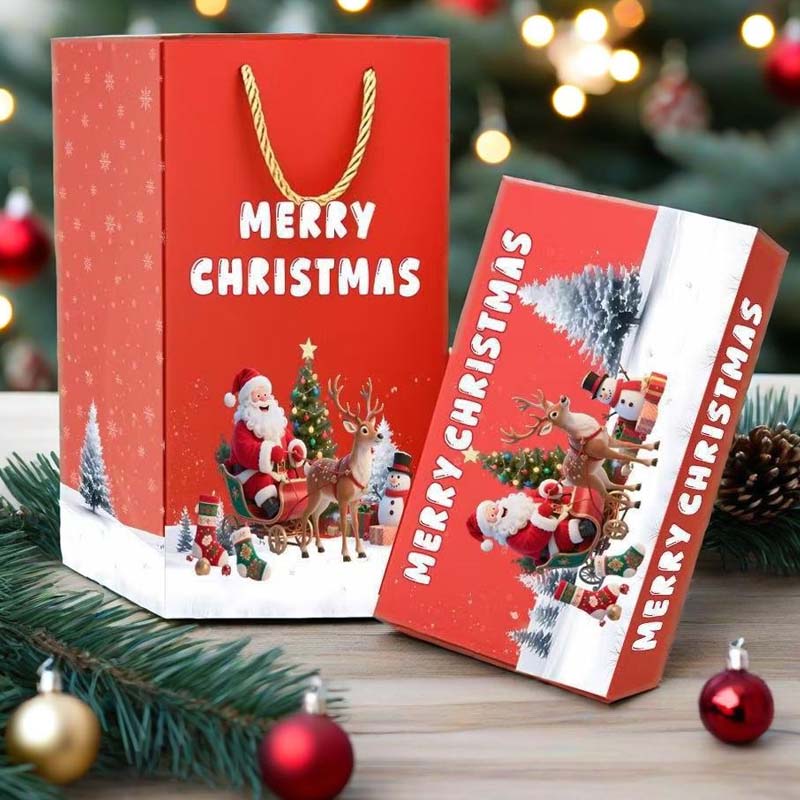 🔥🎅Start Preparing Now-Up To 60% Off🎄Unique Folding Bouncing Christmas Gift Box