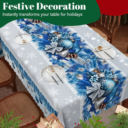 ✨Christmas Special 50% OFF!!🎁Stylish Christmas Printed Tablecloth🔥