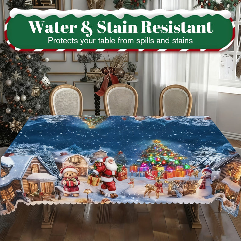 ✨Christmas Special 50% OFF!!🎁Stylish Christmas Printed Tablecloth🔥