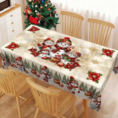✨Christmas Special 50% OFF!!🎁Stylish Christmas Printed Tablecloth🔥